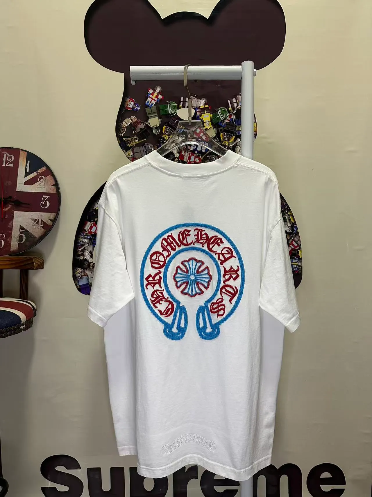 Come Hearts 3D ， Classic Logo ， 。 ： 🪡 ➕ ：Black White SIZE：S-XXL